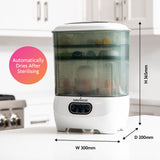 PRE-LOVED: Baby Brezza Steriliser Dryer Advanced - Classic White
