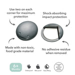 Fred Safety Adhesive Corner Protector (x8) - Dark Grey - Cheeky Rascals UK
