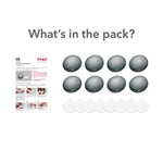 Fred Safety Adhesive Corner Protector (x8) - Dark Grey - Cheeky Rascals UK