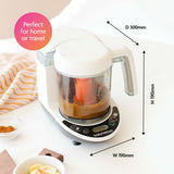 Baby Brezza Food Maker Deluxe + FREE Food Pouches