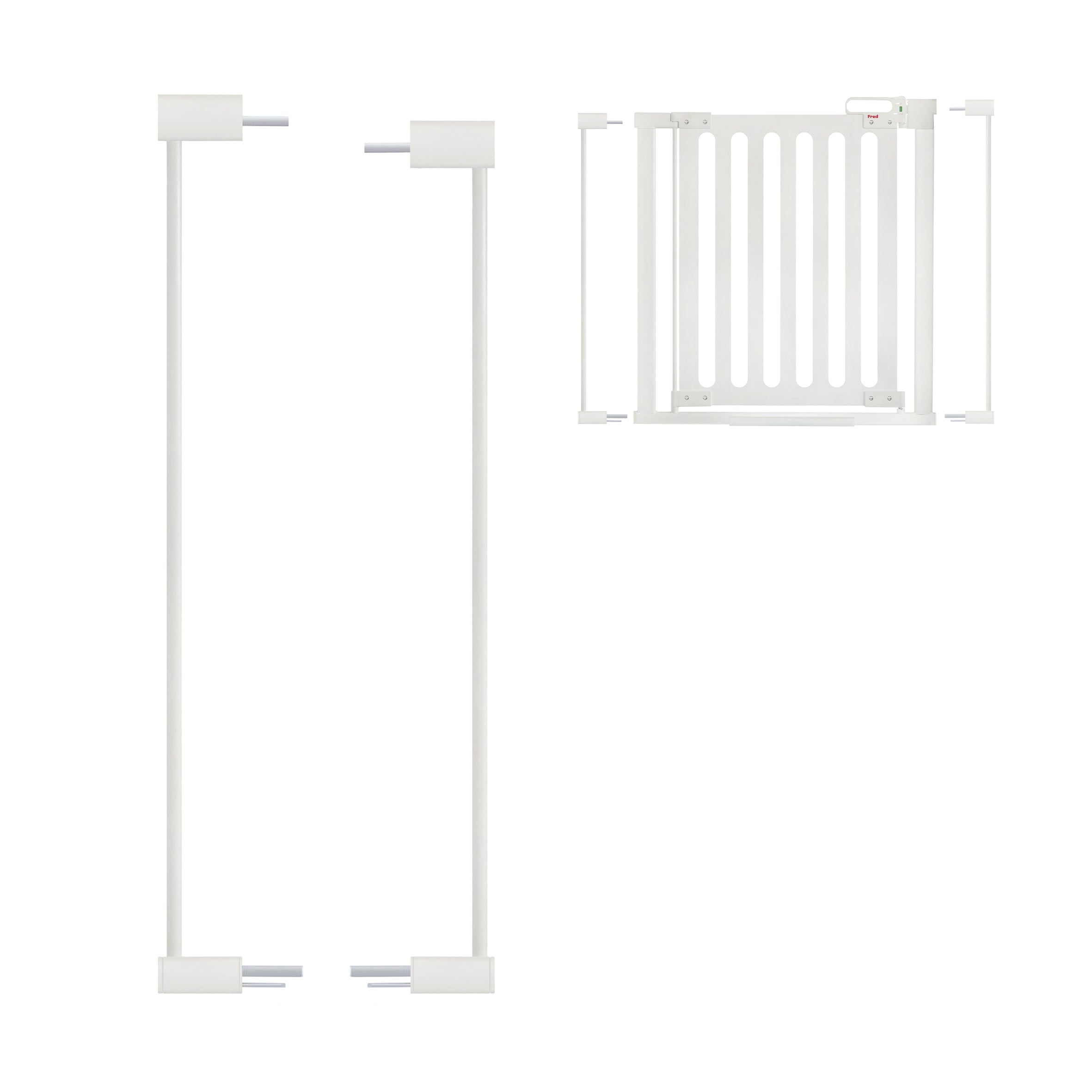 Fred Safety Pressure Gate Extension Kit - Pure White - Cheeky Rascals UK