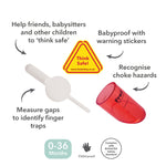 Fred Safety Home Safety Check Tools (x3 pieces) - Cheeky Rascals UK
