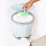Korbell Nappy Bin - Pure White - Cheeky Rascals UK