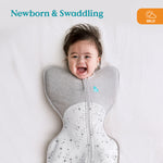 Love To Dream Stage 1 Swaddle Up™ Cotton All Seasons - White - Cheeky Rascals UK