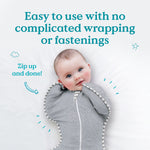 Love To Dream Stage 1 Swaddle Up™ Cotton All Seasons - White - Cheeky Rascals UK