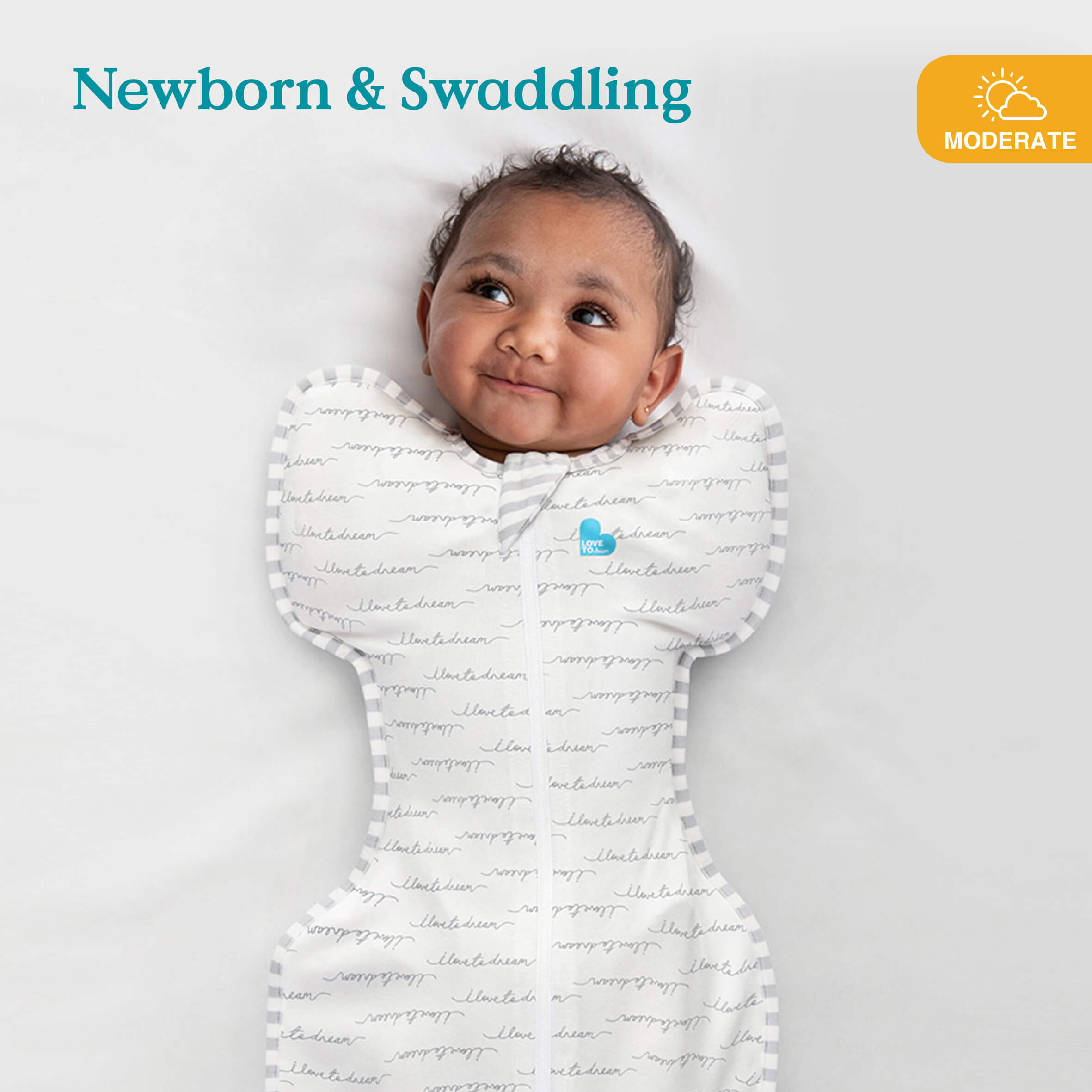 Love To Dream Stage 1 Swaddle Up™ Designer Original - Dreamer - Cheeky Rascals UK