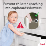 Fred Safety Lower Drawer Catch (x2) - Cheeky Rascals UK