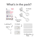 Fred Safety Lower Drawer Catch (x2) - Cheeky Rascals UK
