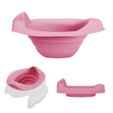 Potette® Plus 2-in-1 Value Bundle (inc Reusable Liner) - Grey & Pink