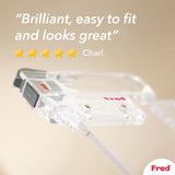 Fred Safety Screw Fit Clear-View Stairgate - Cheeky Rascals UK