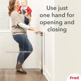 Fred Safety Screw Fit Clear-View Stairgate - Cheeky Rascals UK