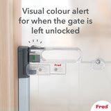 Fred Safety Screw Fit Clear-View Stairgate - Cheeky Rascals UK