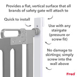 Fred Safety Universal Wall & Skirting Kit - Pure White - Cheeky Rascals UK
