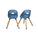 Ziza Play Chair 2 Pack - Ocean Blue - Cheeky Rascals UK