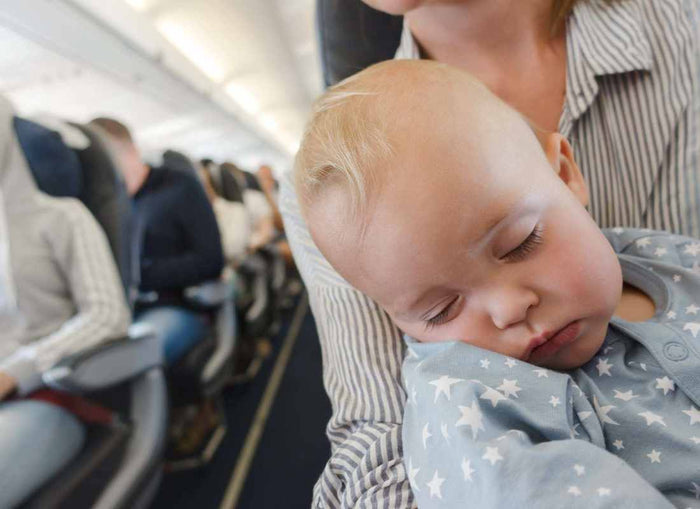 Baby on plane
