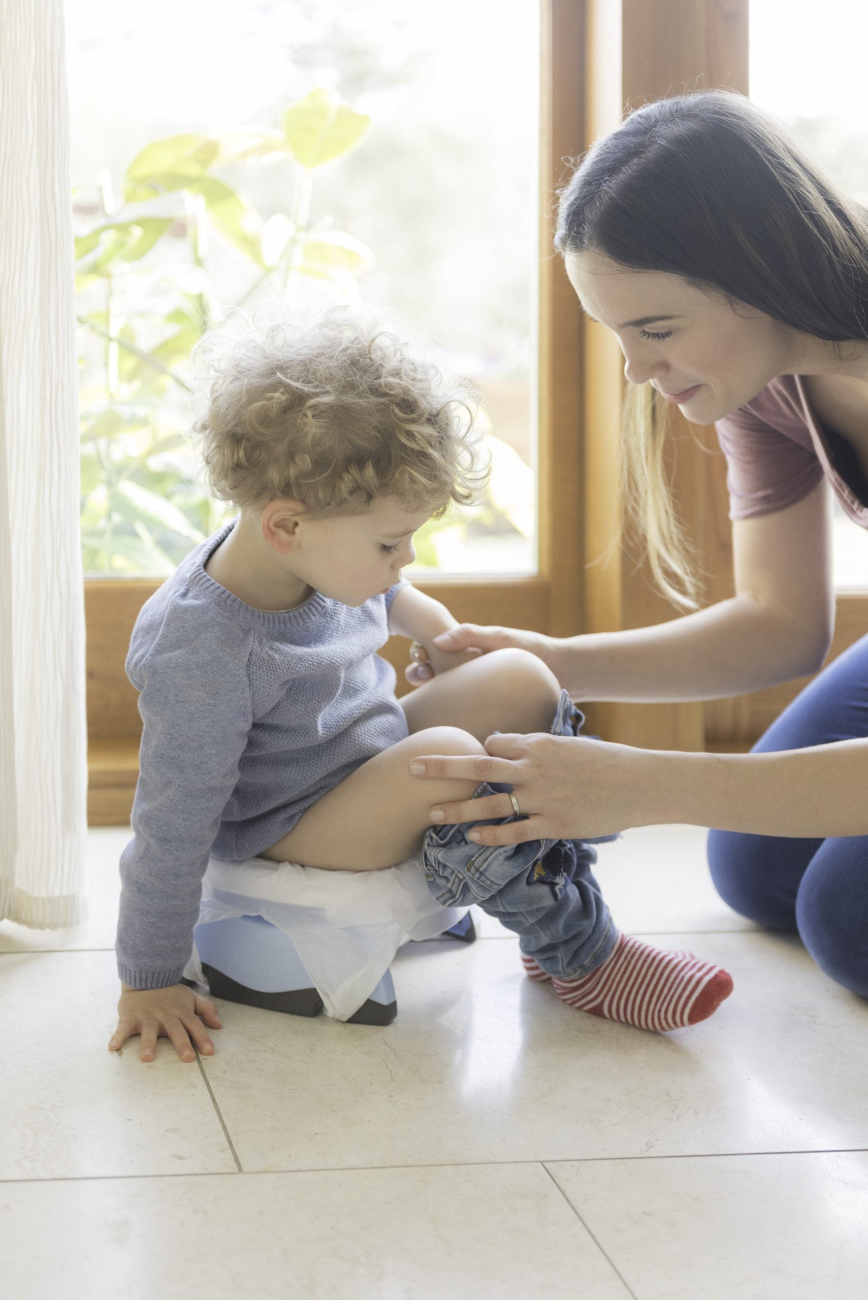Why do some children potty train later than others?