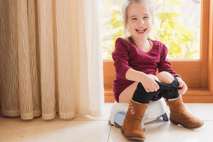 Potty Training on the move with the Potette Plus