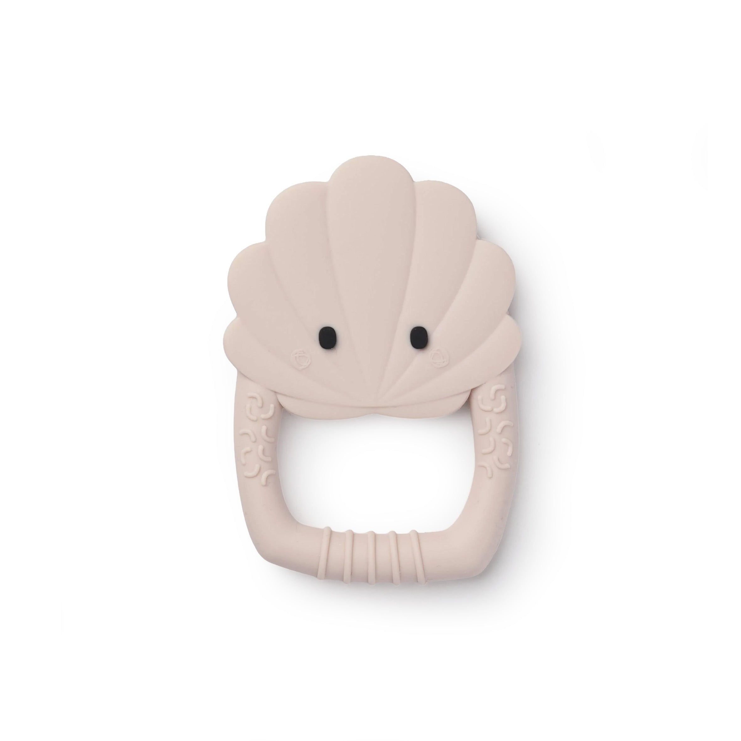 Skylar Shell teether on a white background