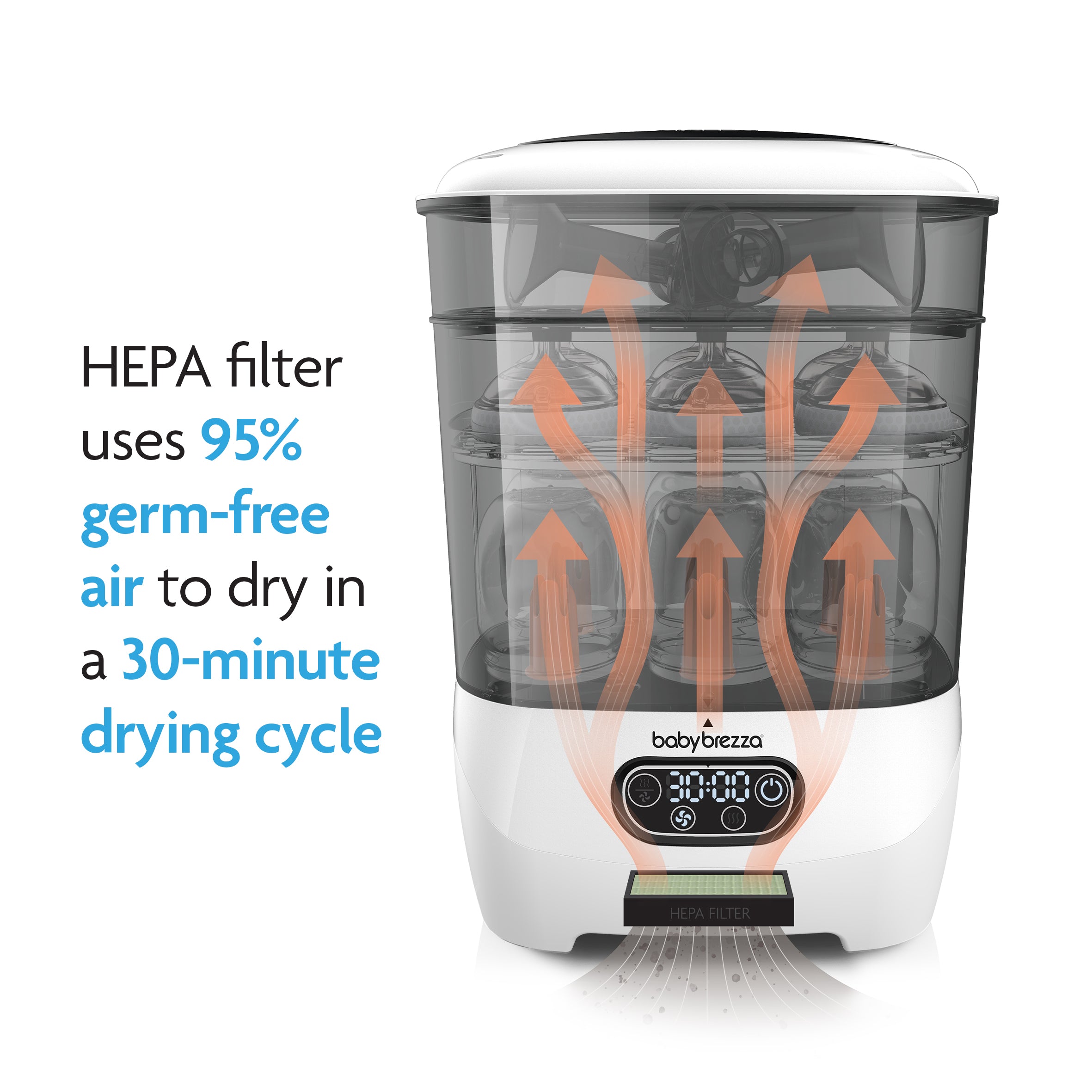 Baby Brezza Steriliser Dryer Advanced – Cheeky Rascals UK