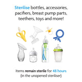Baby Brezza Steriliser Dryer Advanced - All Black