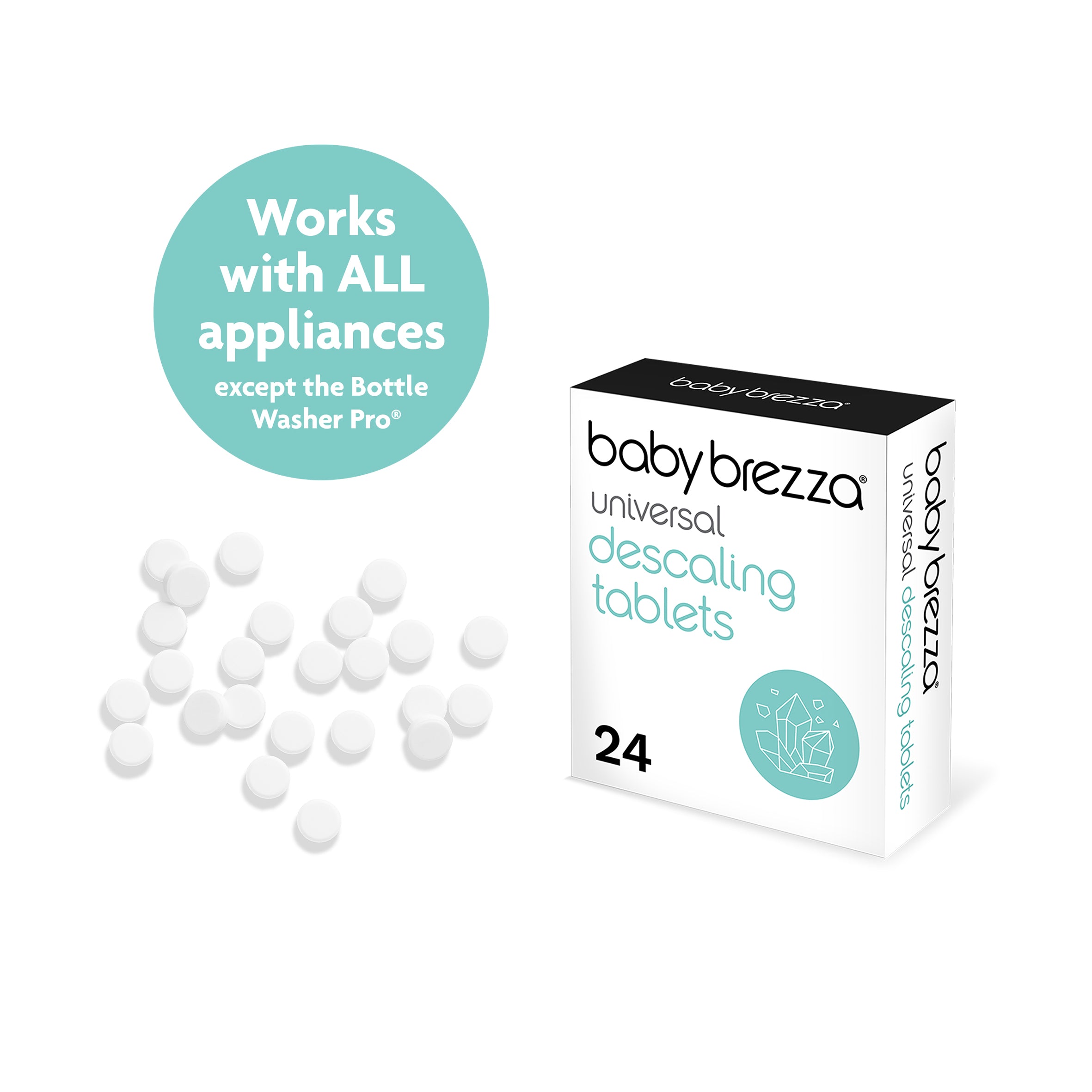Rascal Tablet Baby Brezza Universal Descaling Tablets | Cheeky Rascals UK