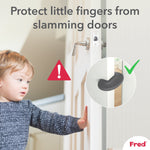 Fred Safety Door Slam Stopper (x2) - Pure White - Cheeky Rascals UK