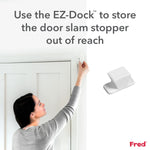 Fred Safety Door Slam Stopper (x2) - Pure White - Cheeky Rascals UK