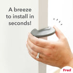 Fred Safety Door Slam Stopper (x2) - Pure White - Cheeky Rascals UK