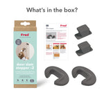 Fred Safety Door Slam Stopper (x2) - Dark Grey - Cheeky Rascals UK