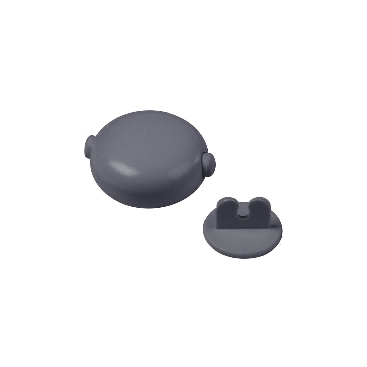 Double Door Block Dark Grey
