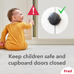 Fred Safety Double Door Block (x1) - Dark Grey - Cheeky Rascals UK