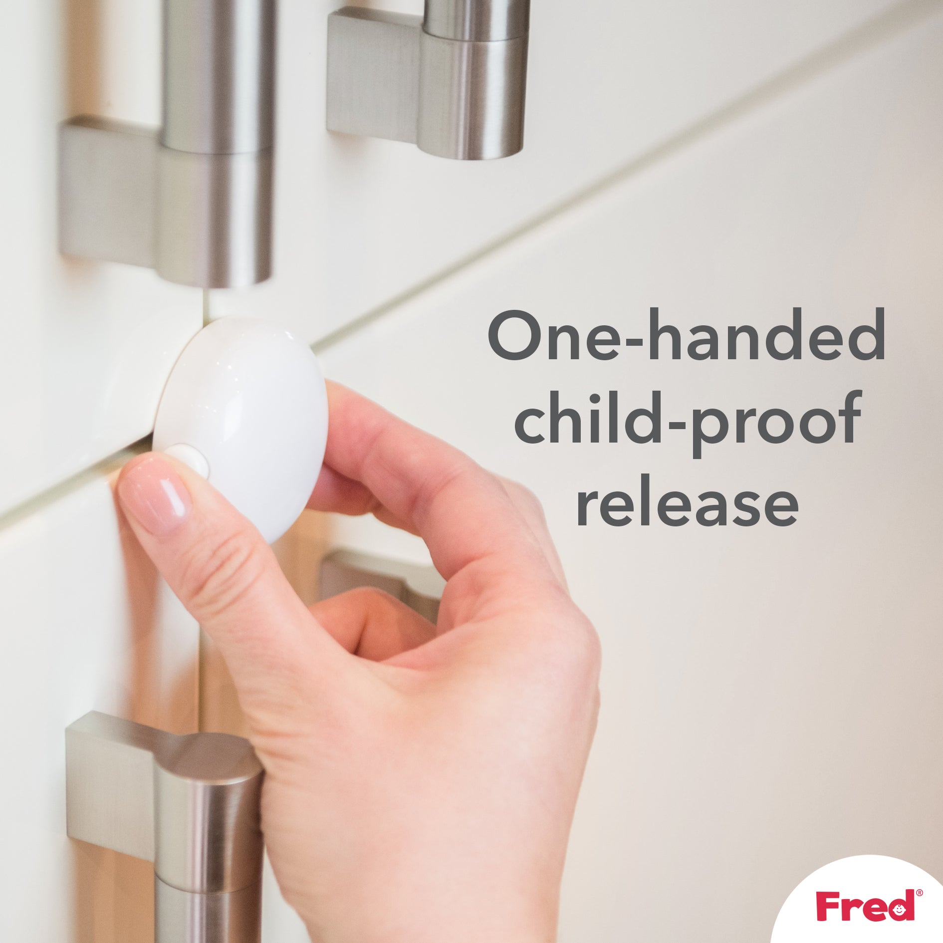 Fred Safety Double Door Block (x1) - Dark Grey - Cheeky Rascals UK