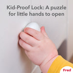 Fred Safety Double Door Block (x1) - Dark Grey - Cheeky Rascals UK