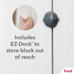 Fred Safety Double Door Block (x1) - Dark Grey - Cheeky Rascals UK