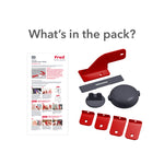 Fred Safety Double Door Block (x1) - Dark Grey - Cheeky Rascals UK