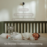 NEW Owlet Dream Duo™- Bedtime Blue (Sock + Sight)