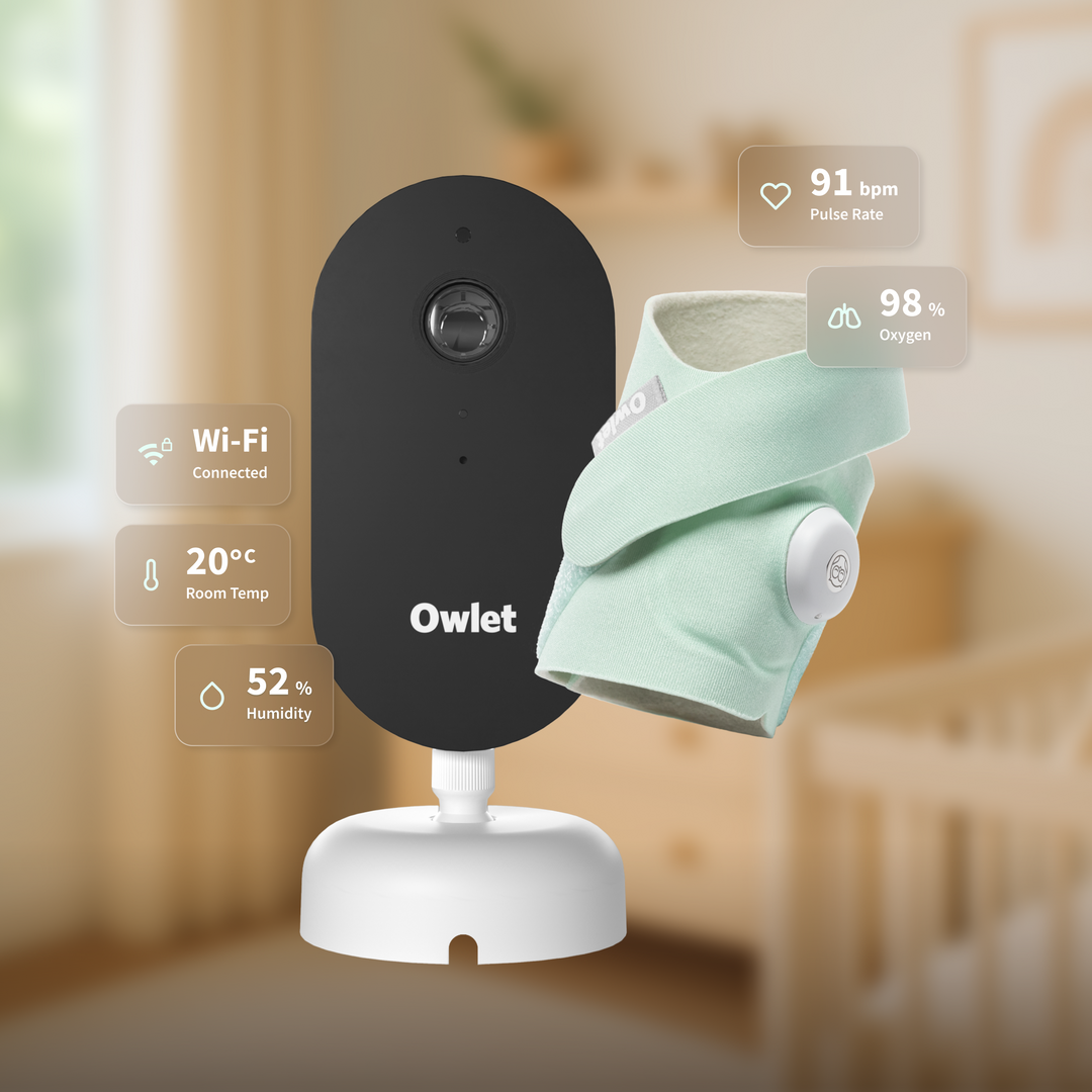 NEW Owlet Dream Duo™- Mint (Sock + Sight) – Cheeky Rascals UK