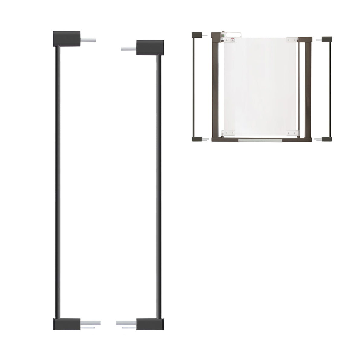Pressure Gate Extension Kit Dark Grey