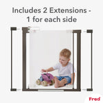 Fred Safety Pressure Gate Extension Kit - Dark Grey - Cheeky Rascals UK