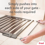 Fred Safety Pressure Gate Extension Kit - Dark Grey - Cheeky Rascals UK