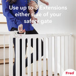 Fred Safety Pressure Gate Extension Kit - Dark Grey - Cheeky Rascals UK