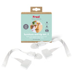 Fred Safety Furniture Anti-Tip Kit (x1) - Pure White - Cheeky Rascals UK