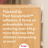 Fred Safety Furniture Anti-Tip Kit (x1) - Pure White - Cheeky Rascals UK
