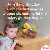 Fred Safety Furniture Anti-Tip Kit (x1) - Pure White - Cheeky Rascals UK