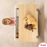 Fred Safety Furniture Anti-Tip Kit (x1) - Pure White - Cheeky Rascals UK