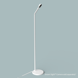 A tall, thin white Owlet Dream Sight™ Camera Stand with a circular base and a power cord; camera sold separately.
