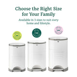 Korbell Nappy Bin - Pure White