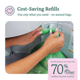 Korbell Plus 26L Eco-Bin Nappy Bin Bundle - Pure White