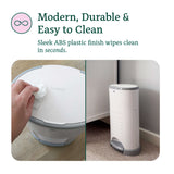 Korbell Plus 26L Eco-Bin Nappy Bin Bundle - Pure White