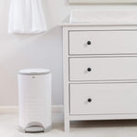 Korbell Classic 16L Nappy Bin Bundle (with Free Liner) - Pure White - Cheeky Rascals UK